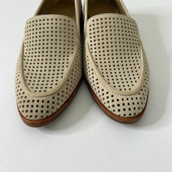 The Flexx leather Loafers with an openwork pattern beige - Picture 5 of 9